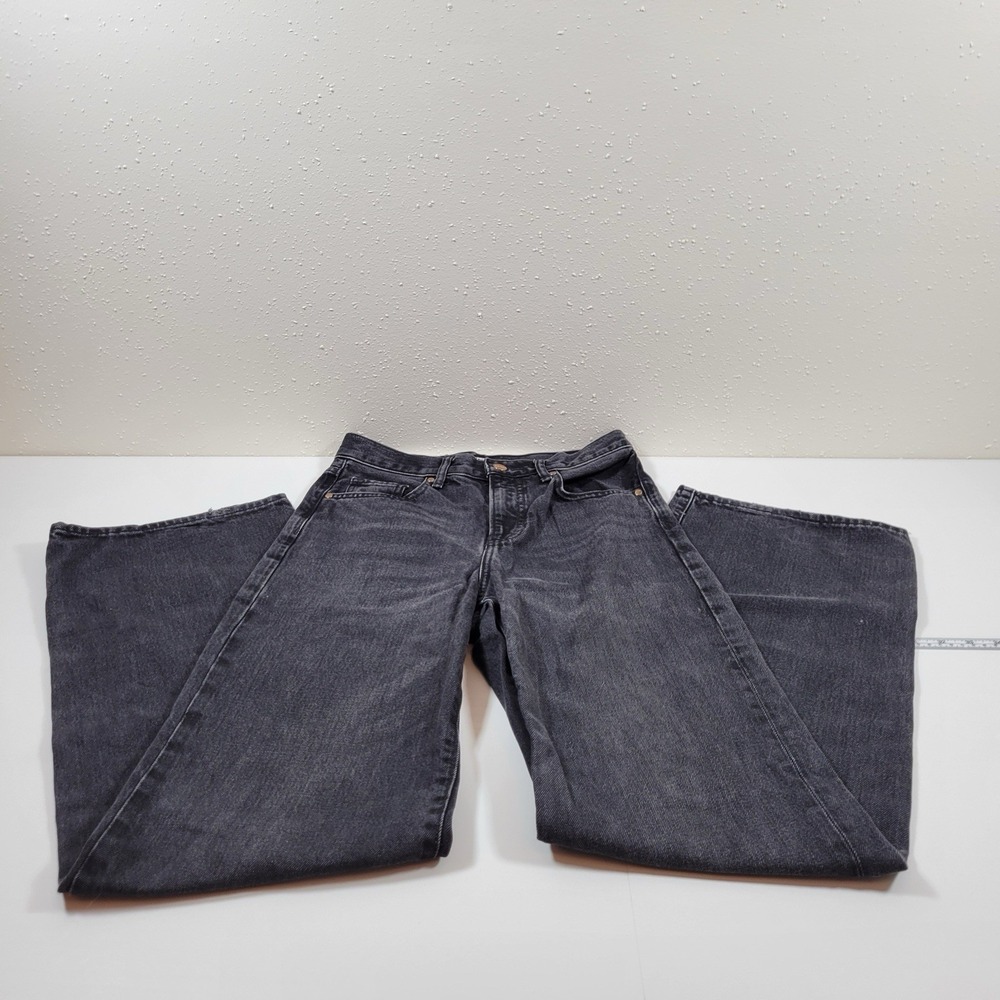 Express Women's Jeans‎ Wide Leg High Rise Size 26 Black